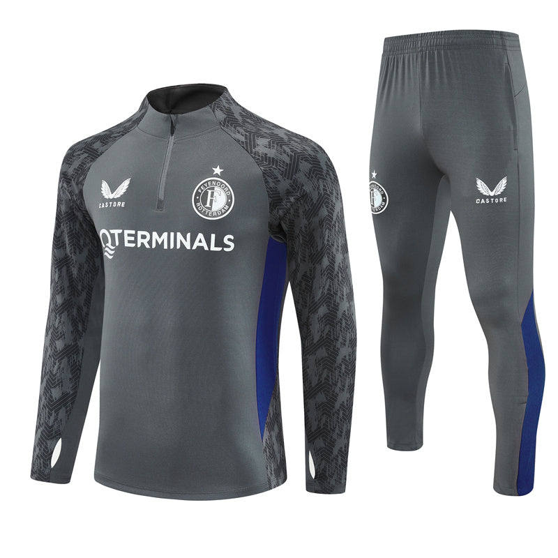 Trainingsanzug Feyenoord Rotterdam 25/26 Grau - Winter 