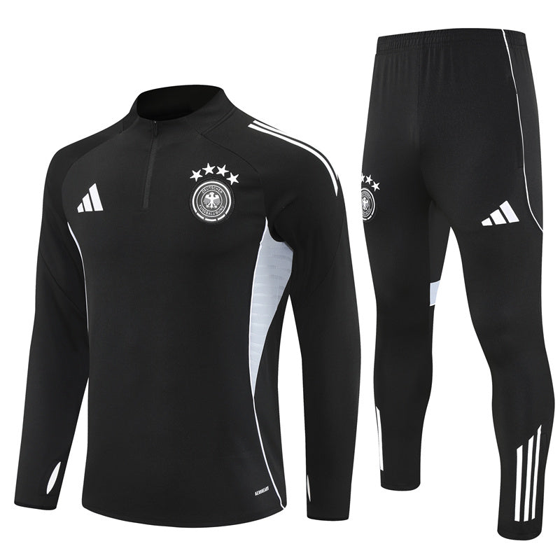 Trainingsanzug Deutschland 25/26 Schwarz - Winter 