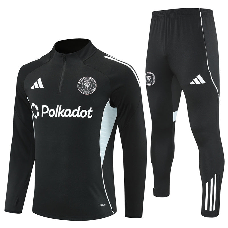 Trainingsanzug Inter Miami 25/26 Schwarz - Winter 