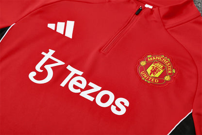 Manchester United Trainingsanzug 25/26 Rot - Winter 