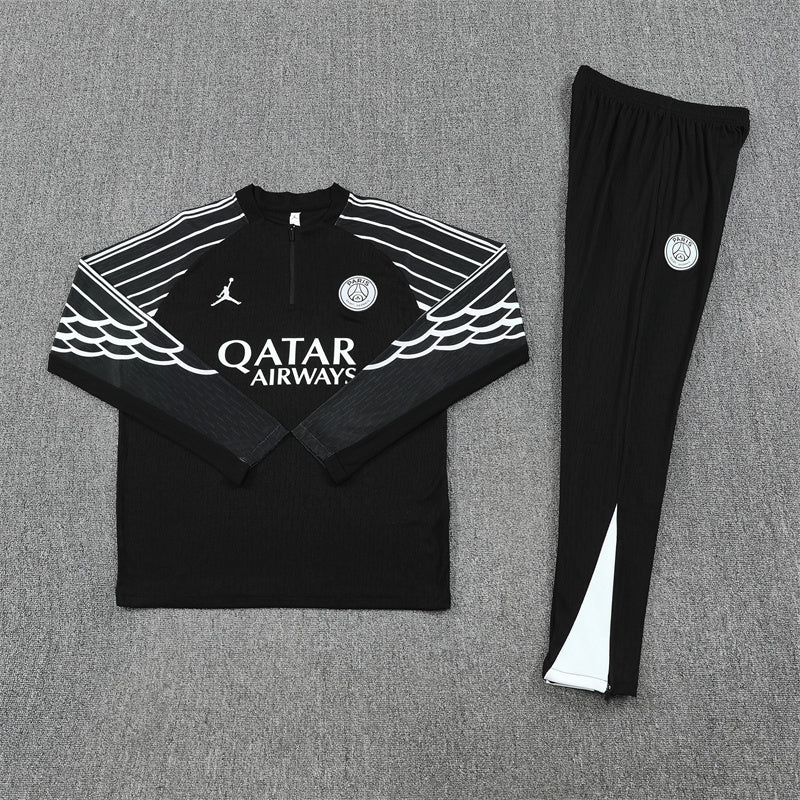 Trainingsanzug PSG 25/26 Schwarz - Winter 