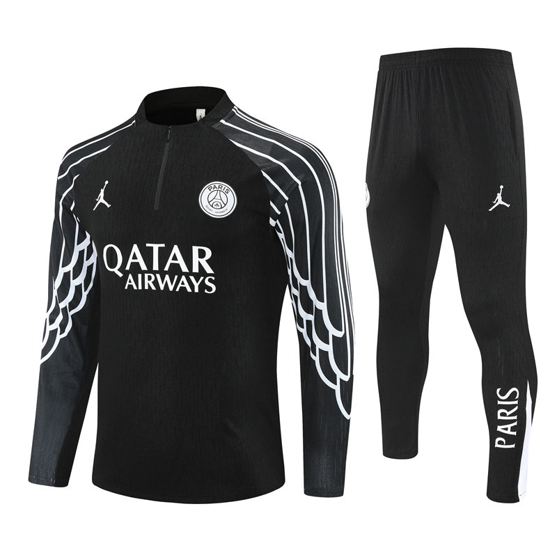 Trainingsanzug PSG 25/26 Schwarz - Winter 