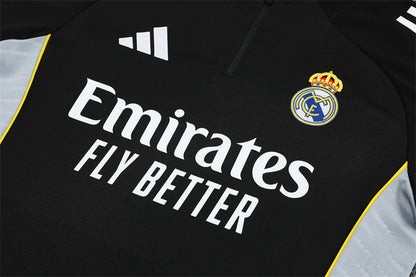 Trainingsanzug Real Madrid 25/26 Schwarz - Winter 