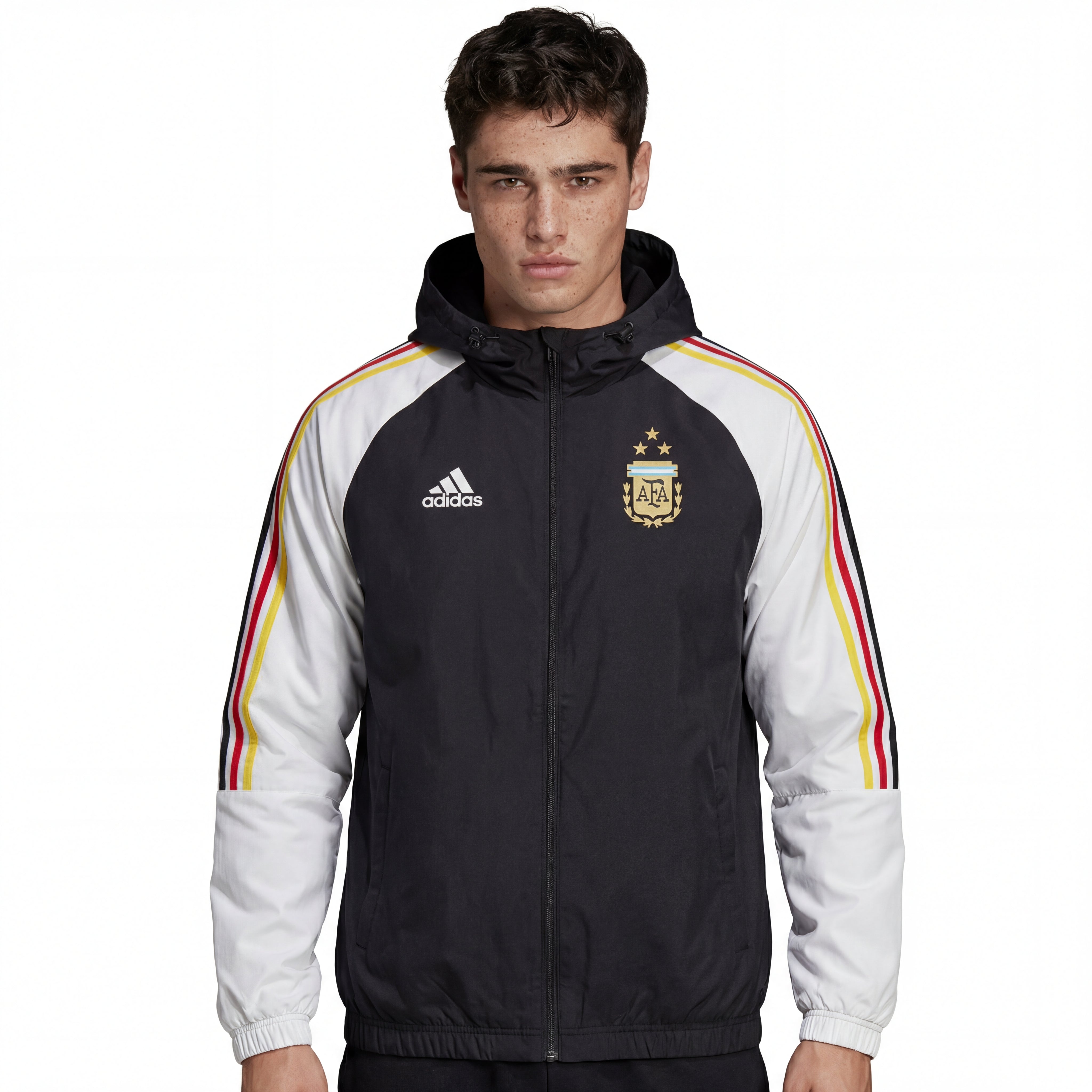 Windjacke Argentinien 24/25 - Preto e Branco 