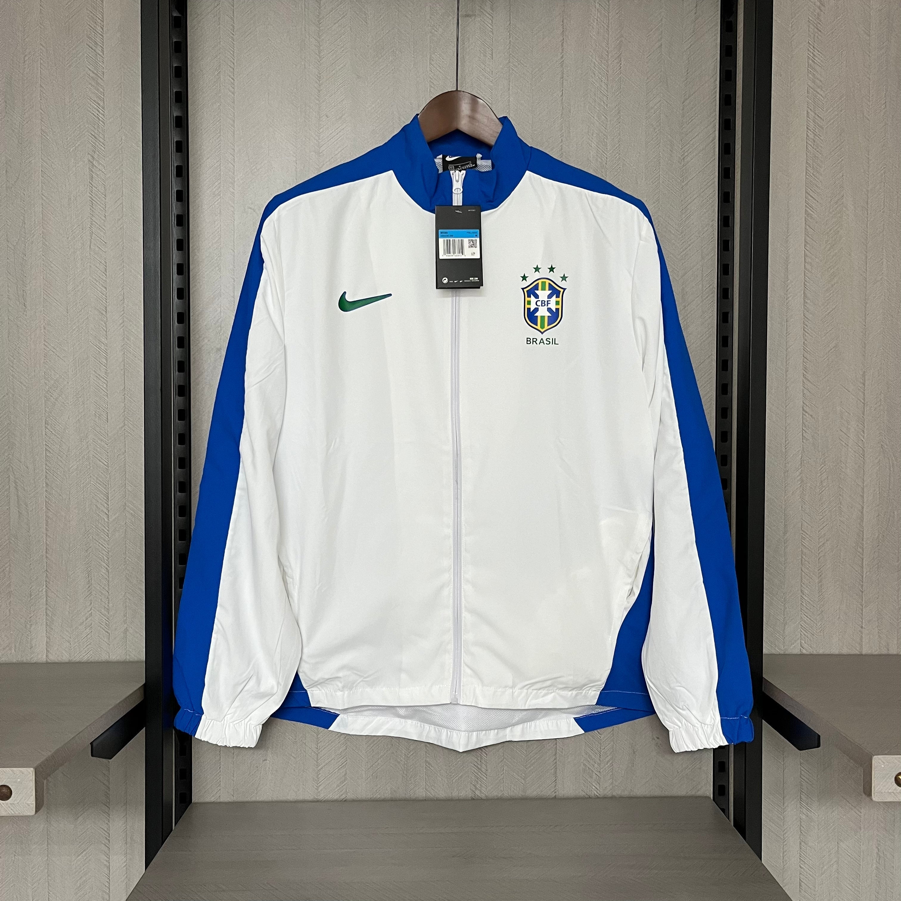 Windjacke Brasilien Retro 1998 