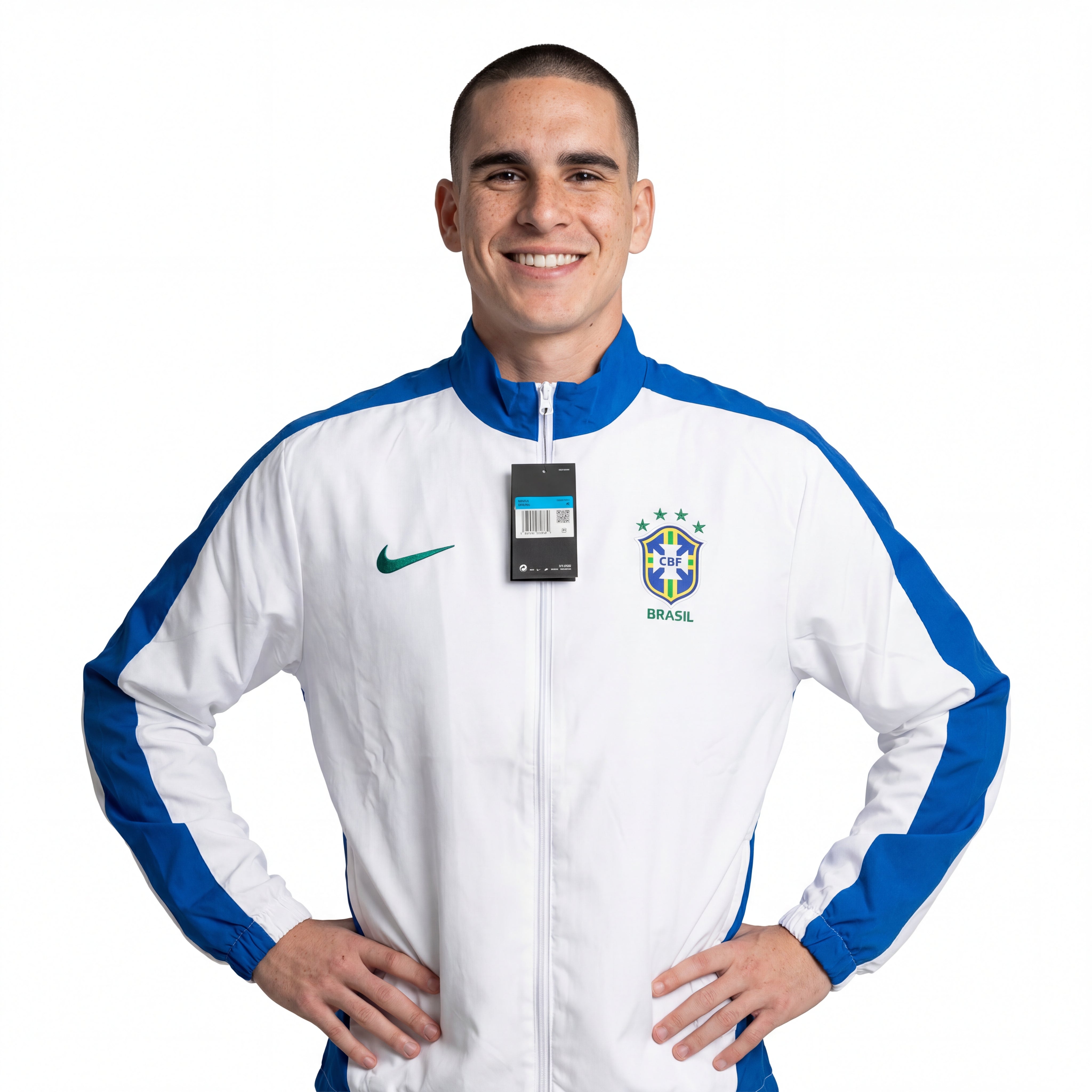 Windjacke Brasilien Retro 1998 
