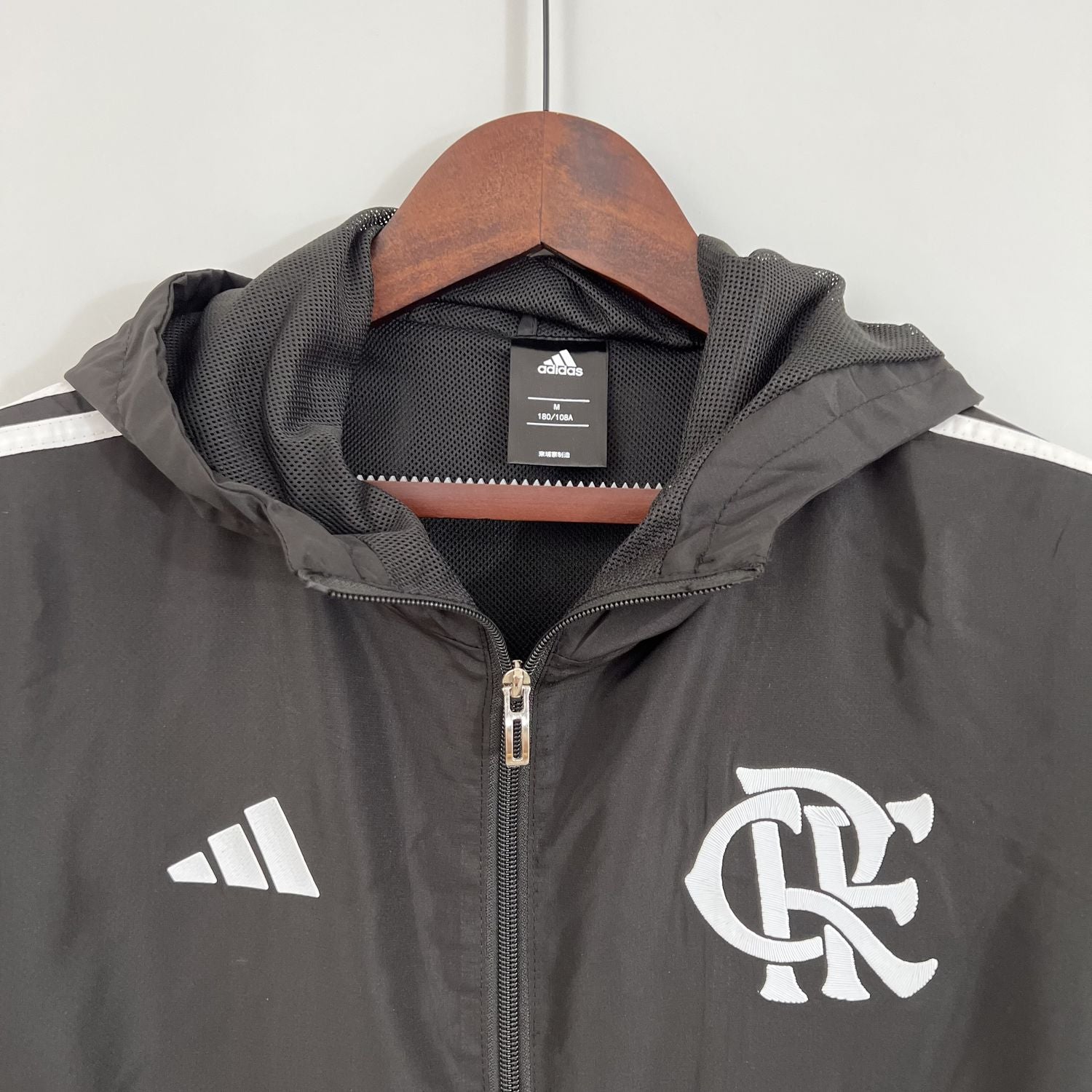 Windbreaker Flamengo - Preto 