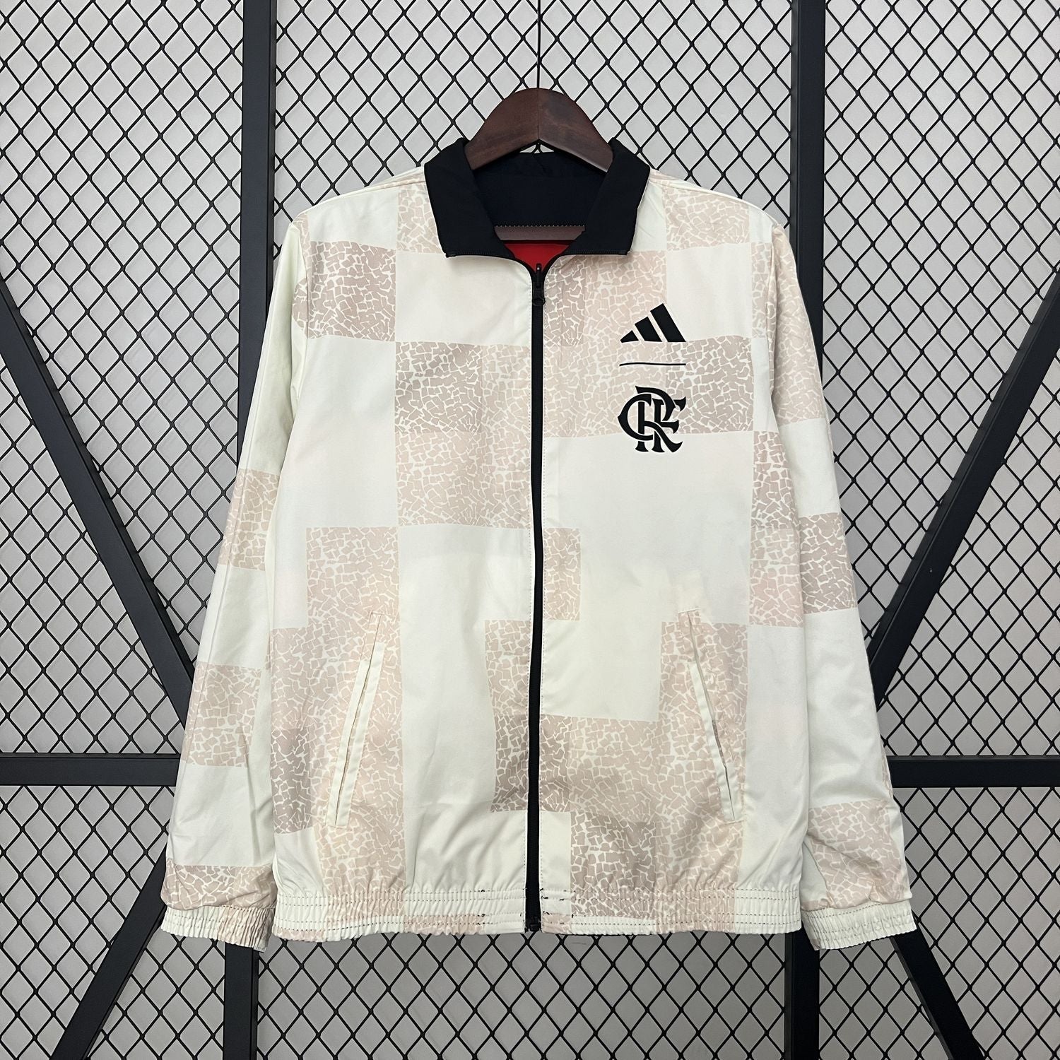 Windjacke Flamengo - Preto e Vermelho 