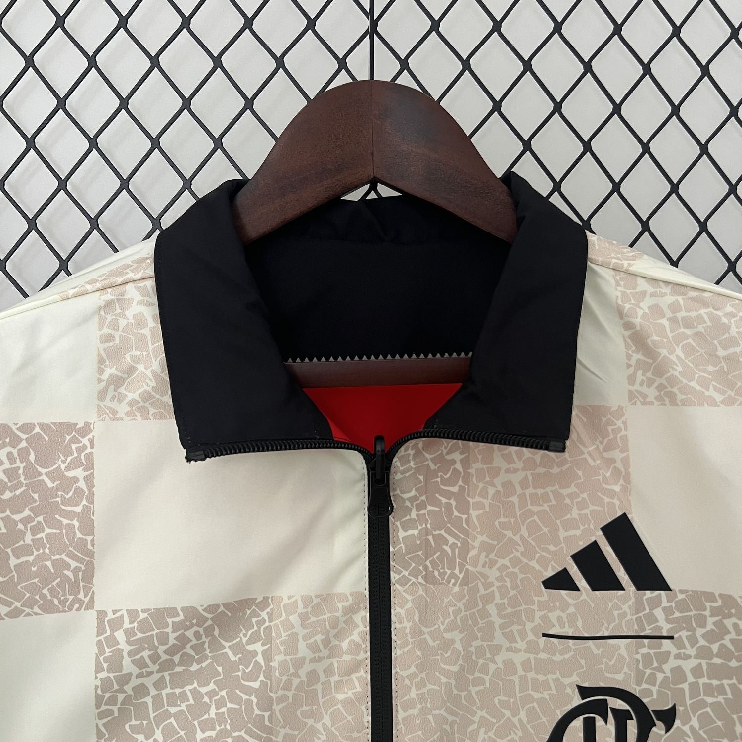 Windjacke Flamengo - Preto e Vermelho 