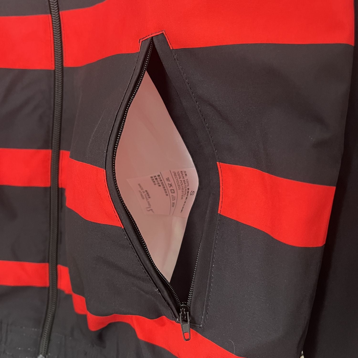 Windjacke Flamengo - Preto e Vermelho 