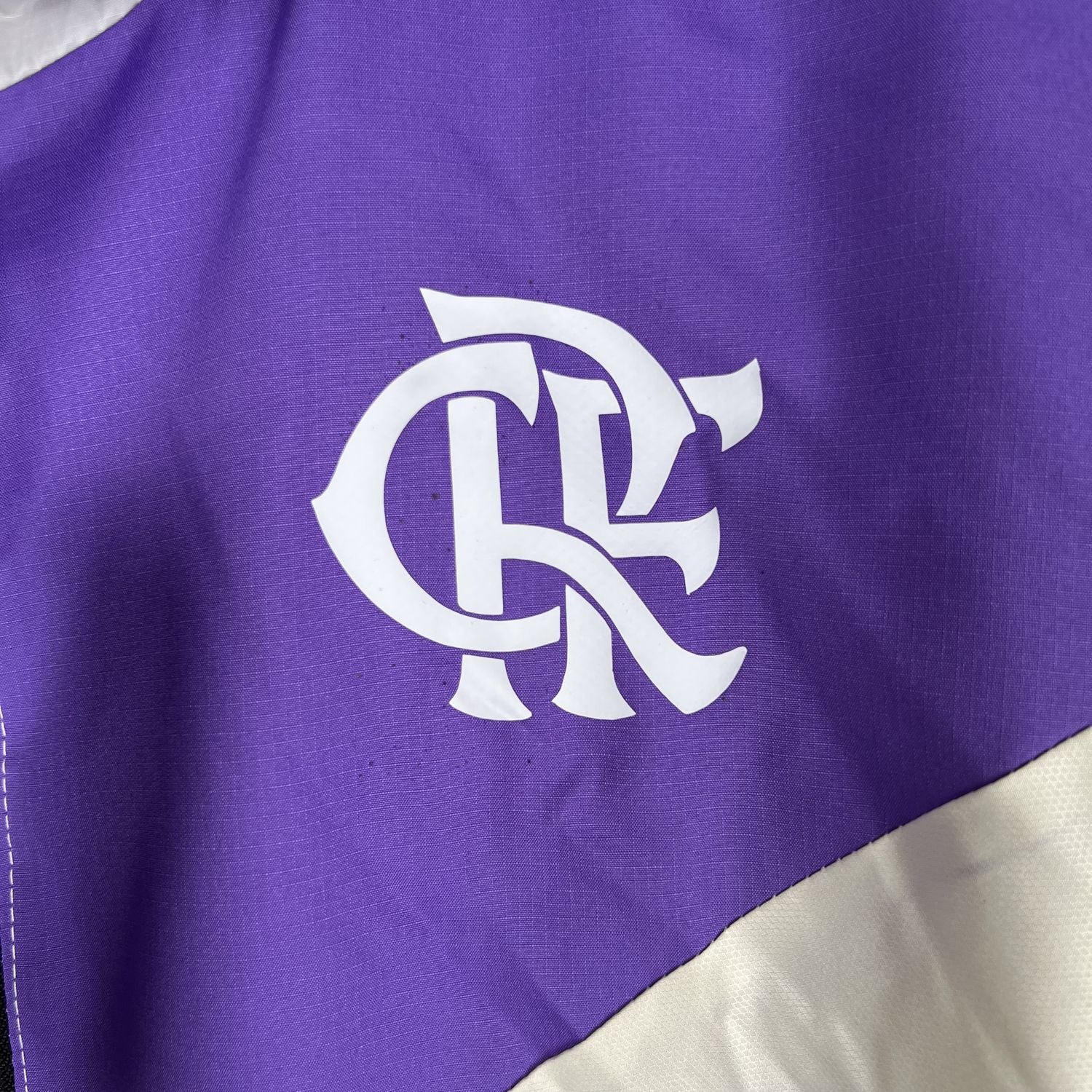 Windjacke Flamengo - Roxo e Branco 