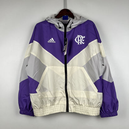 Windjacke Flamengo - Roxo e Branco 