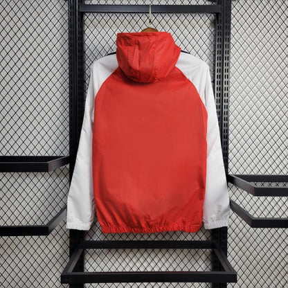 Windjacke México 24/25 - Branco e Vermelho 