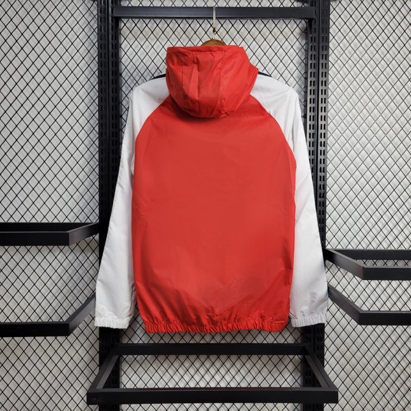 Windjacke México 24/25 - Branco e Vermelho 