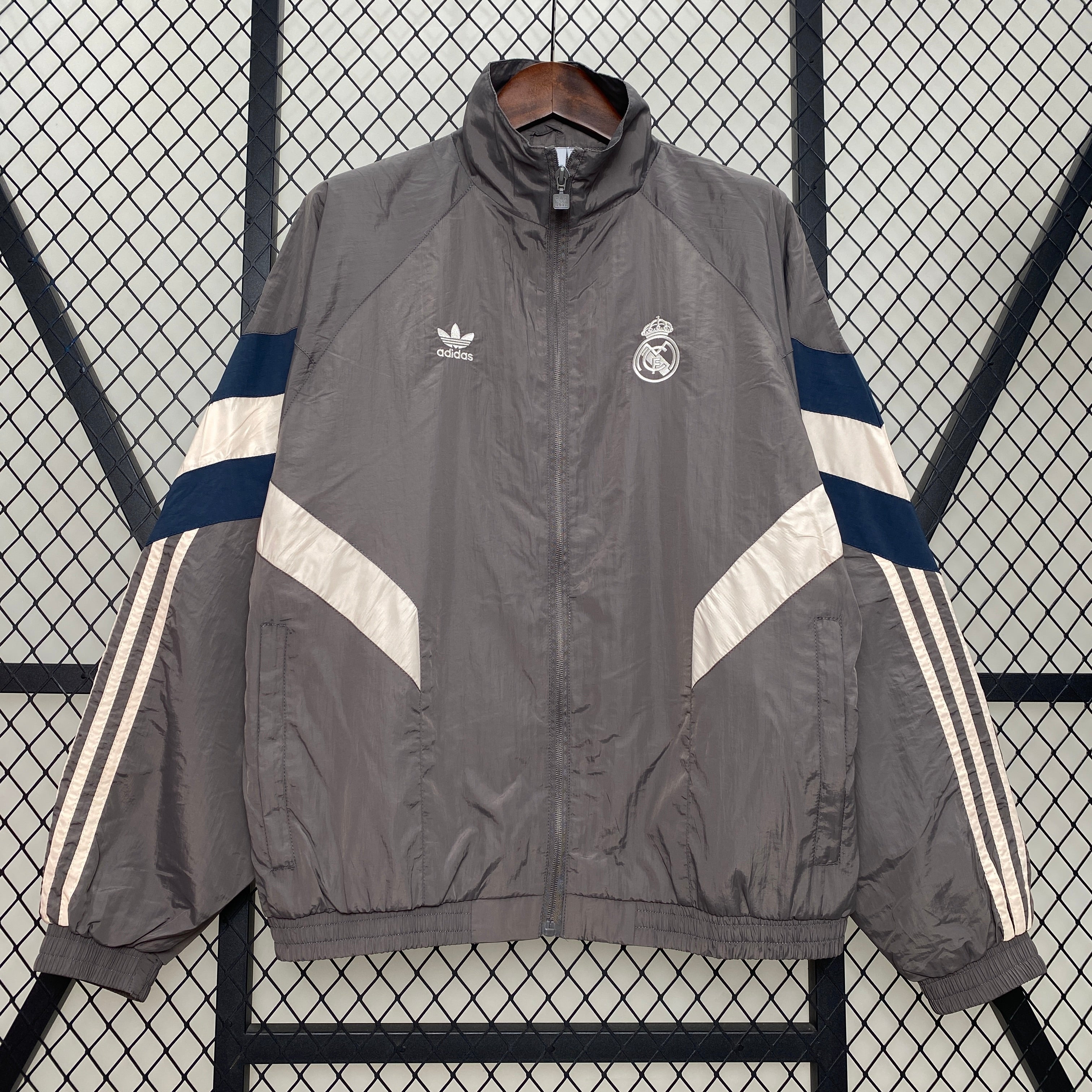 Windjacke Real Madrid 24/25 - Grau 