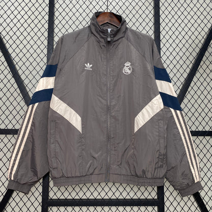 Windjacke Real Madrid 24/25 - Grau 